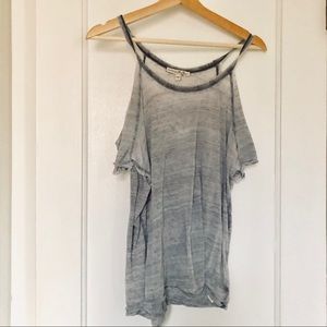 Express One Eleven Cold Shoulder Tee